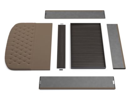 Кровать Lonax Венеция велюр Dolly-2 (с подъемным механизмом) 160х190