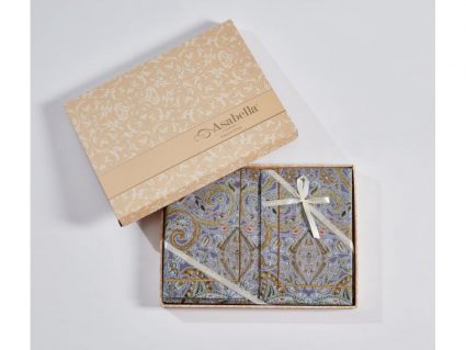 Комплект постельного белья Асабелла 2145 Евро