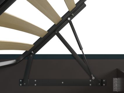 Кровать Lonax Аврора велюр Dolly-3 (с подъемным механизмом) 120х190