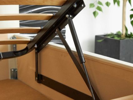 Кровать Димакс Лероса Крем с подъемным механизмом 120х200