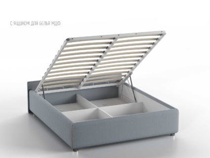 Кровать Nuvola Alba Velutto 32 (с подъемным механизмом) 160х200