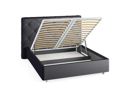 Кровать Сонум Manhattan Кашемир Латте (с подъемным механизмом) 80х190