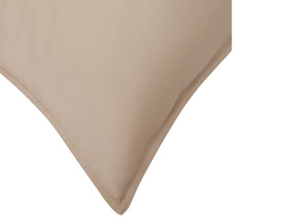 Наволочка Tkano Essential светло-коричневая (сатин) 2 шт. 70х70