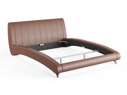 Кровать Сонум Verona Экокожа Графит 180х190