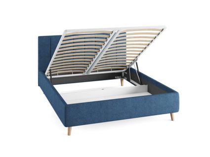 Кровать Сонум Alma Рогожка Марсала (с подъемным механизмом) 140х190