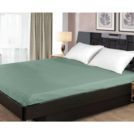 Простыня Primavelle на резинке из однотонного сатина (шалфей) 90х200