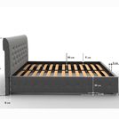 Кровать Sleeptek Premier 1 Рогожка Concept 03 (с подъемным механизмом) 200х200